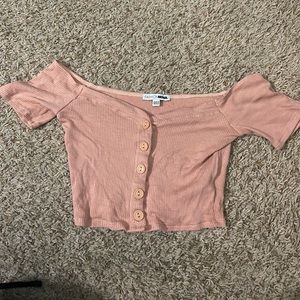 Fashion Nova Pink Crop Top